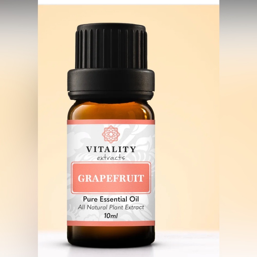 Vitality Extracts Grapefruit Essential Oil uplifts your mood.